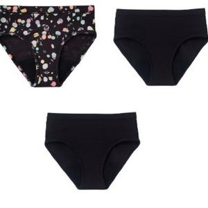 Thinx Teens Briefs Size Large 13/14 Set of 3 NWT